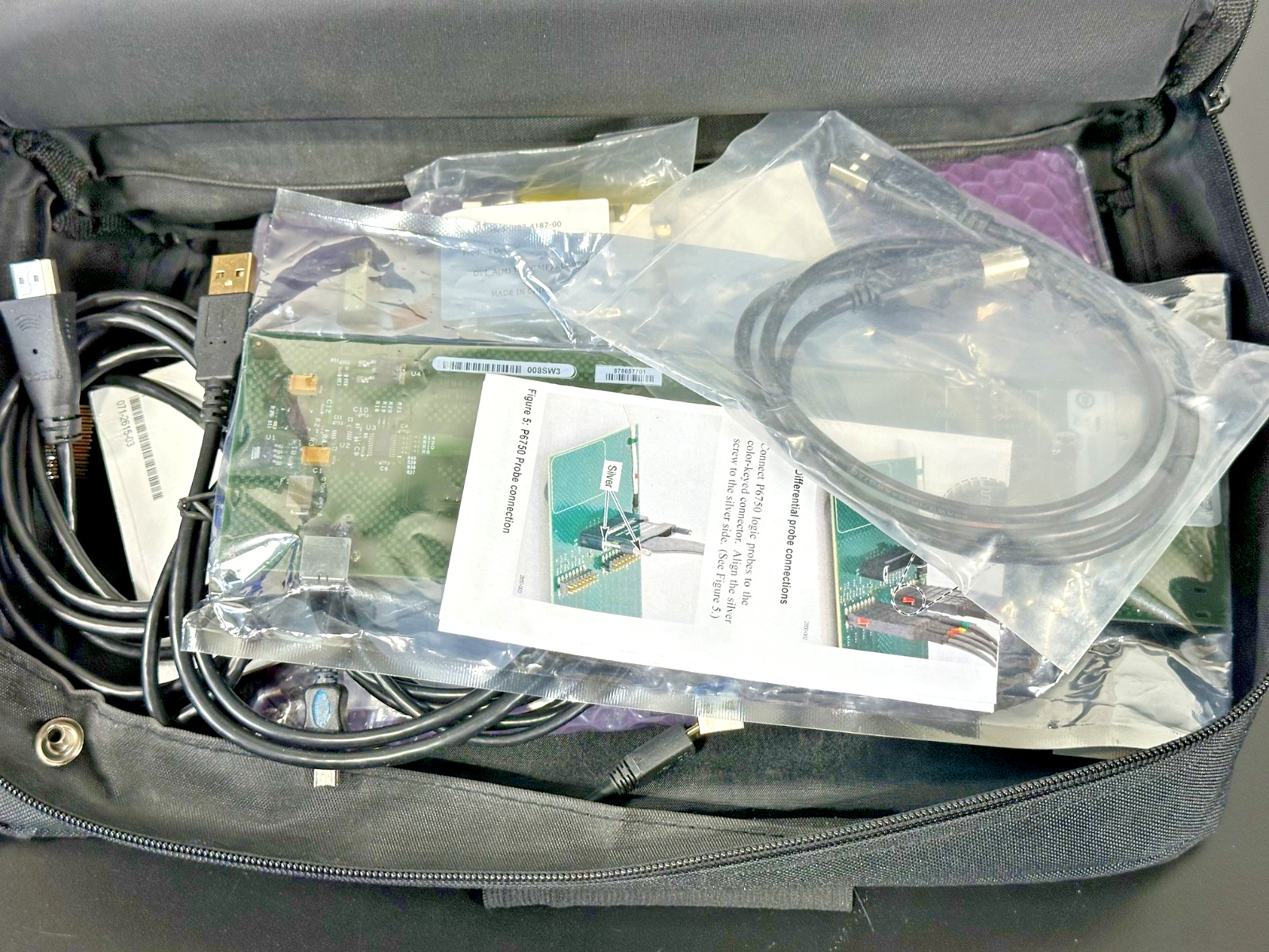 Tektronix MSO70604C 6GHz 25GS/s Mixed Signal Oscilloscope w/ P6780 Kit Working10