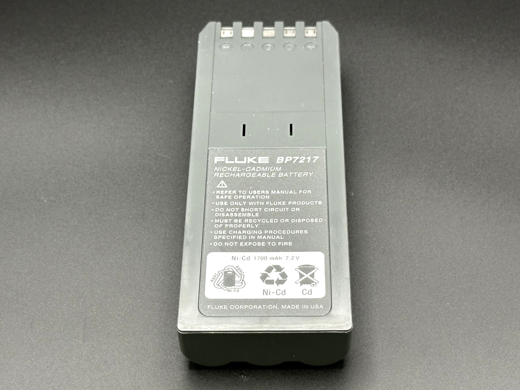 Fluke BP7217 Rechargeable Ni Cd Battery Pack 7.2V 1700mAh OEM0