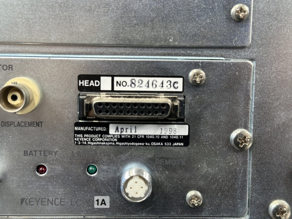 Keyence LC 2400A Laser Displacement Meter Controller Unit For Parts5