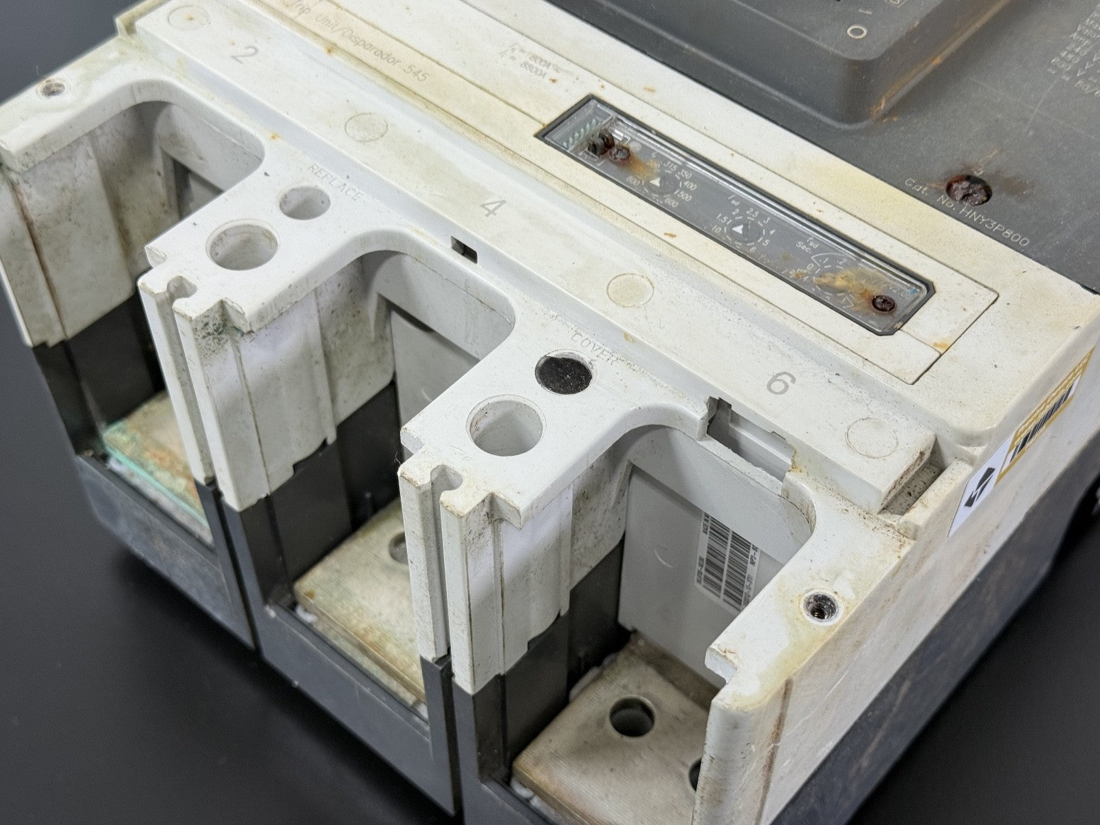 Siemens HNG 800A Circuit Breaker w/ Trip Unit 545 NG Frame MCCB4