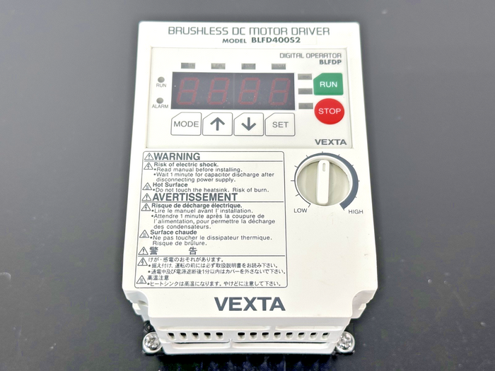 VEXTA BLFD400S2 Brushless DC Motor Driver Digital Operator BLFDP