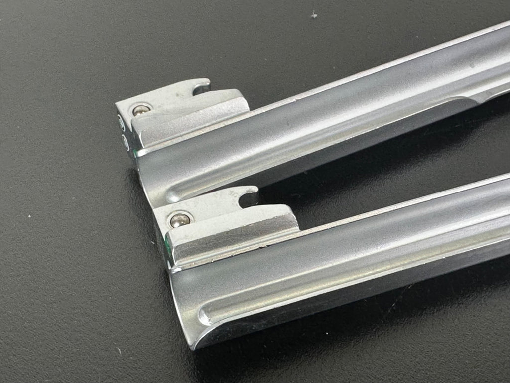 Welch Allyn Classic+ Miller 3 FO Fiber Optic Laryngoscope Blades Lot of 23