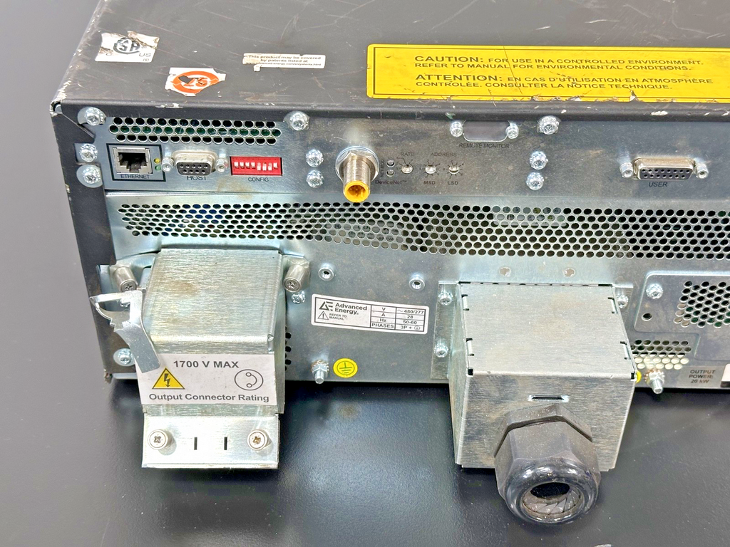 Advanced Energy Pinnacle 20kW DC Power Supply 31502411 365 0190 61053 Parts4