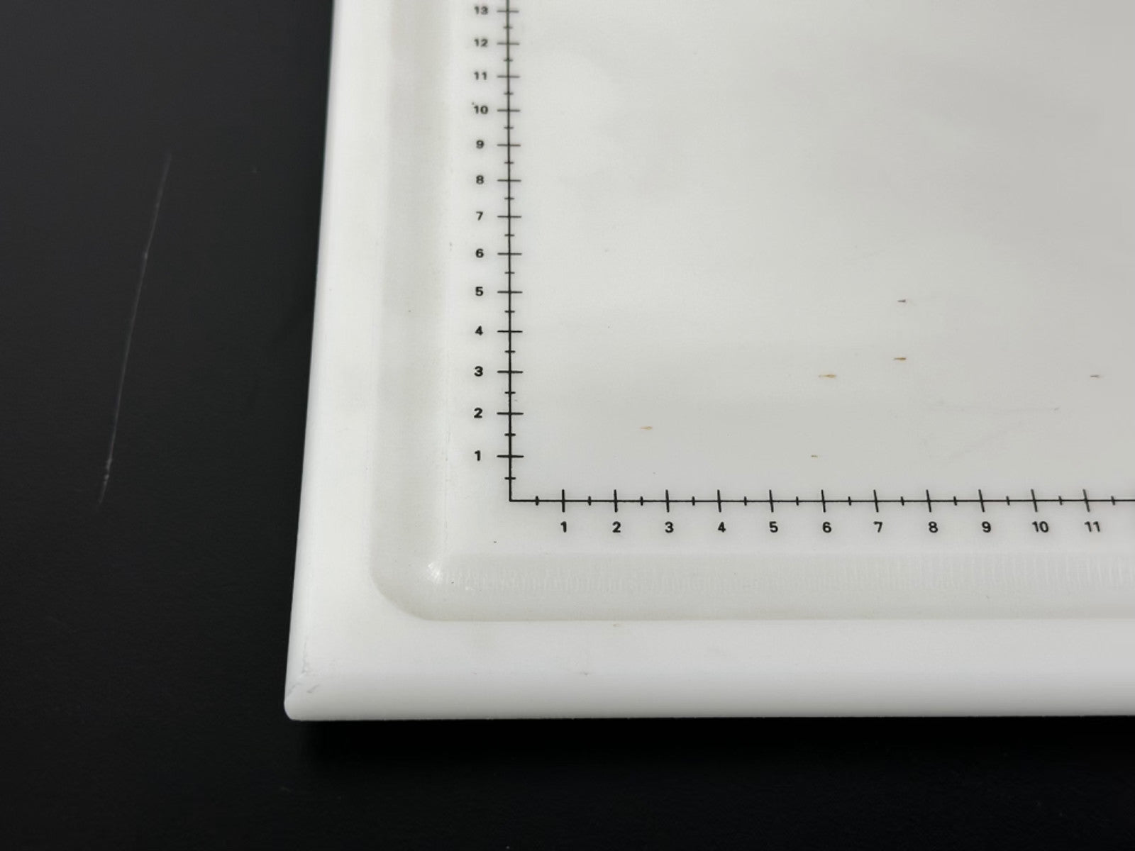 Thermo Scientific Laboratory Sample Tray Measuring Grid White Plastic1