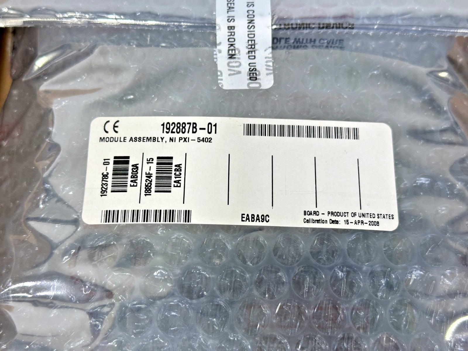 National Instruments NI PXI 5402 779655 01 Arbitrary Function Generator Open Box1