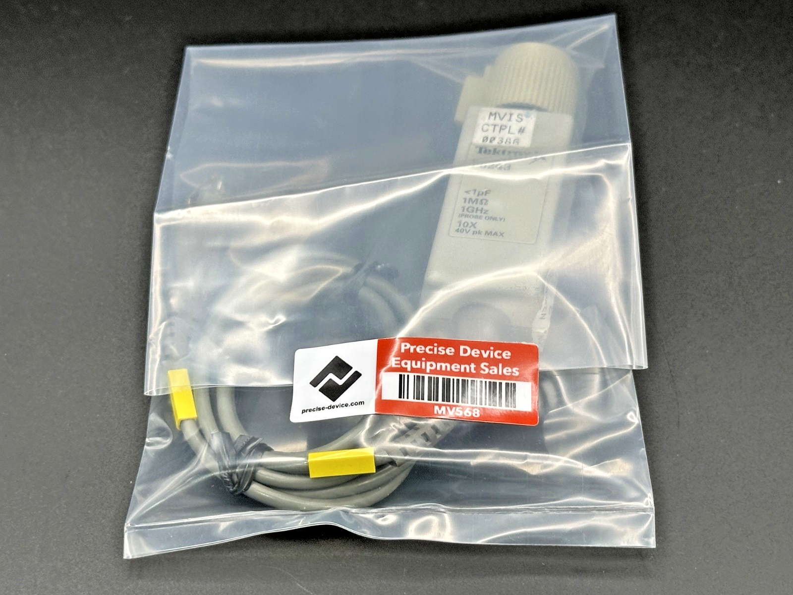 Tektronix P6243 1GHz 10X Active Oscilloscope Probe 1MΩ 40V Peak5