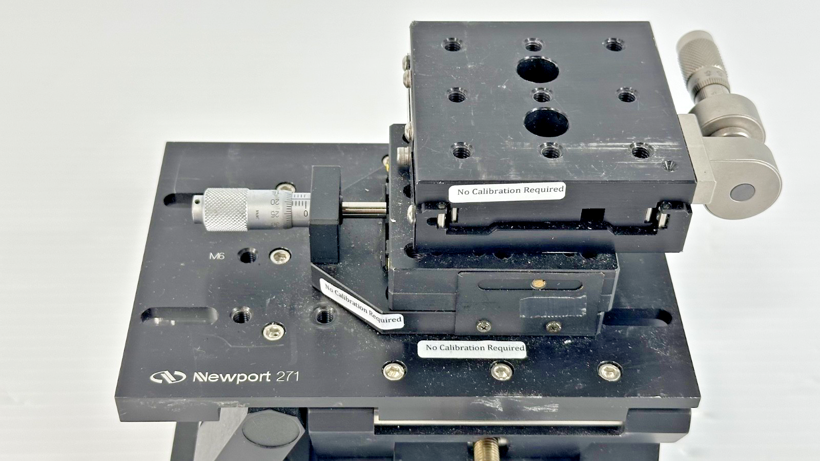 Newport 271 Lab Jack w/ M 423 Melles Griot Multi Axis Positioning Stages1