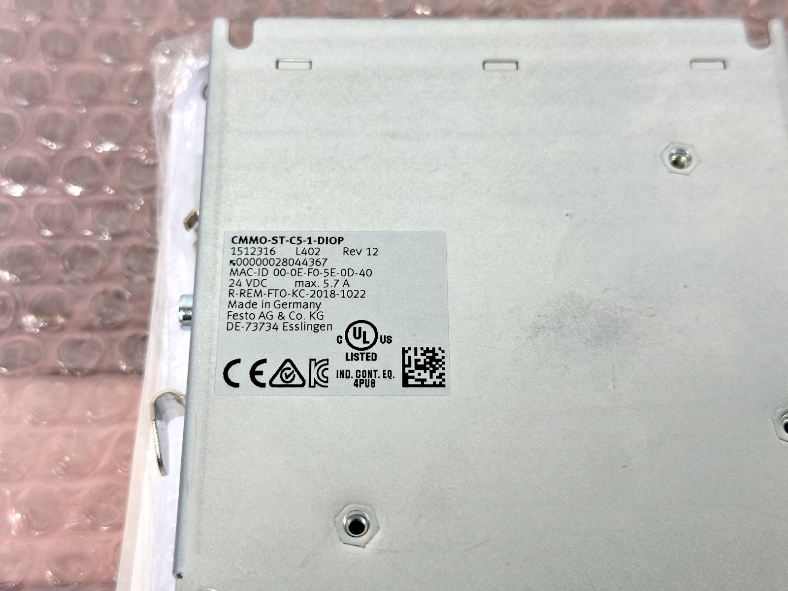 Festo CMMO ST C5 1 DIOP Motor Controller 1512316 New Open Box4
