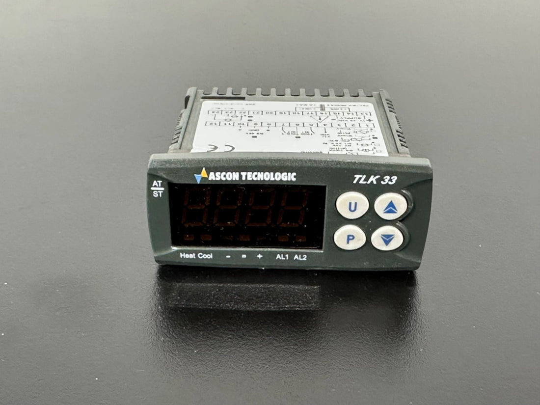 Ascon Tecnologic TLK33 GE000SIDE Digital Temperature Controller 24VDC RS4850