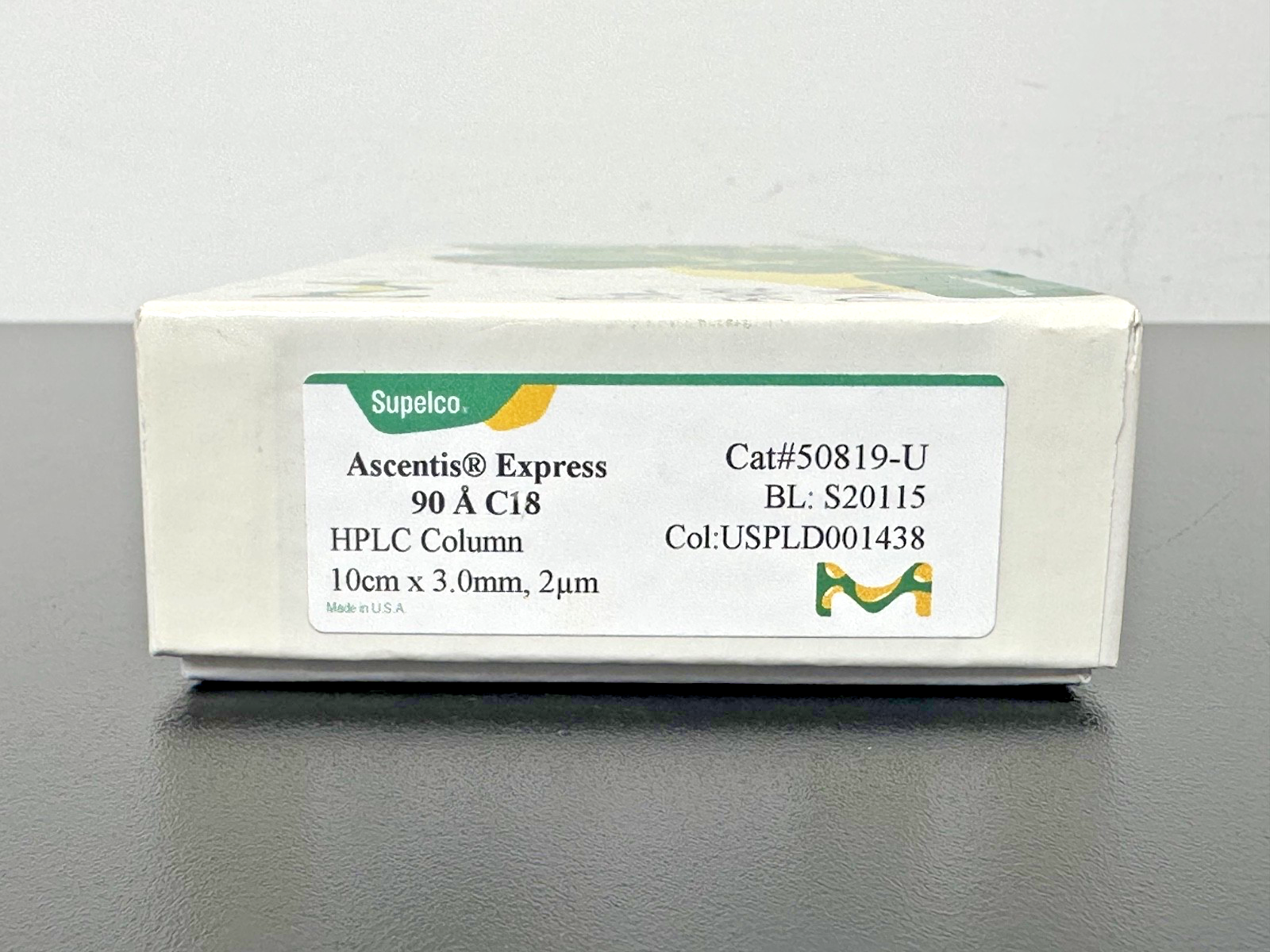Supelco 50819 U Ascentis Express 90Å C18 HPLC Column 10cm x 3.0mm 2µm4