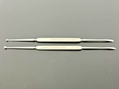 Lot of 2 V. Mueller RH980 Cottle Double Ended Elevator Feeler 9"0