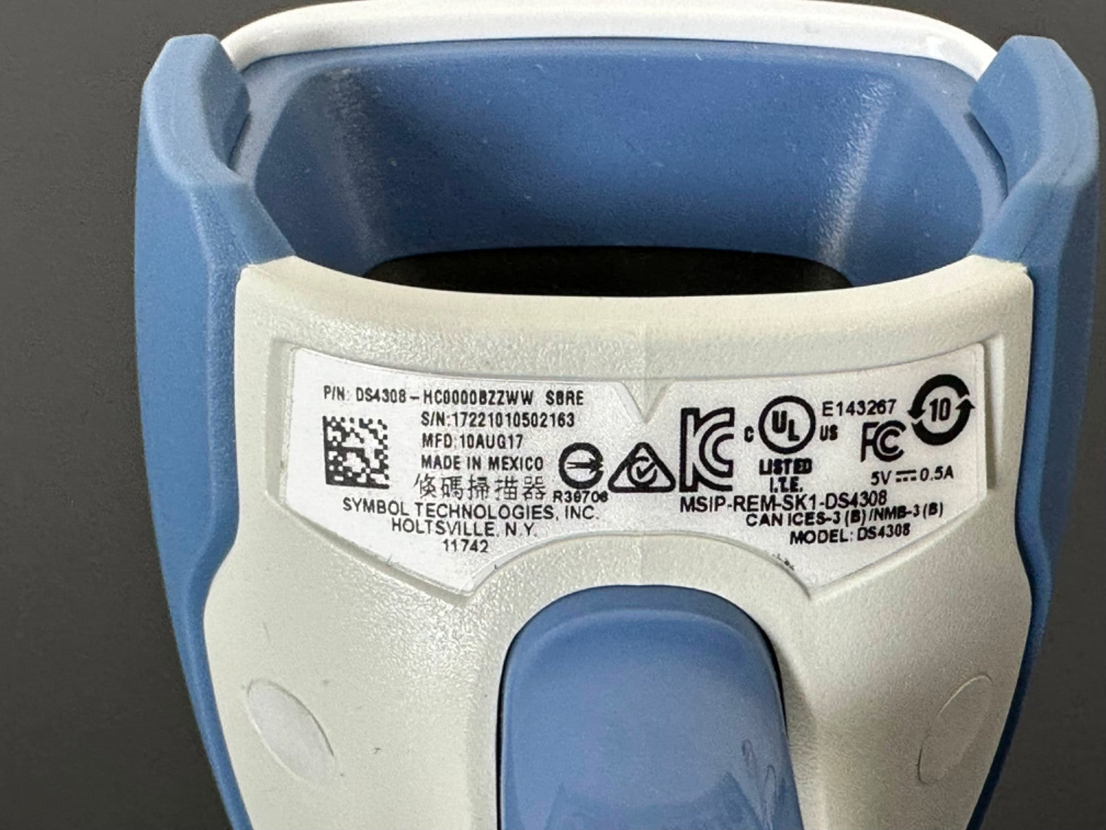Zebra Symbol DS4308 HC USB 2D Barcode Scanner QR POS Inventory Reader4
