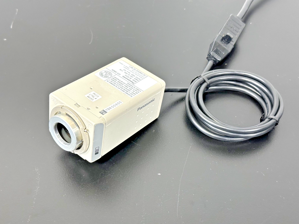 Panasonic WV BP310 B&W Camera Body with Attached Cable | Working1