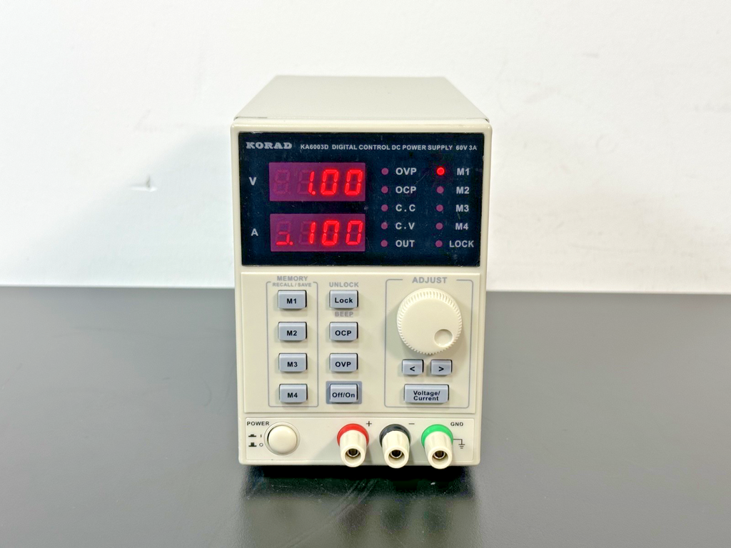 KORAD KA6003D Digital Control DC Power Supply 60V 3A Used Tested Working0