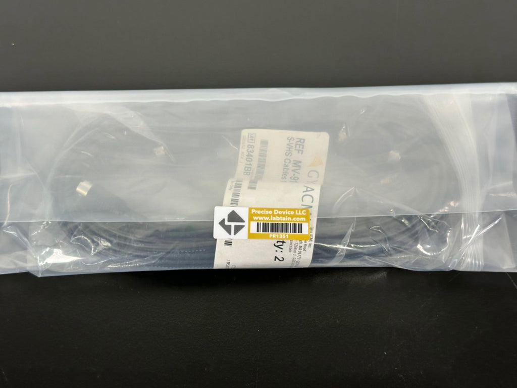 Gyrus ACMI MV 9162 S VHS Cable 12FT Endoscopy Video Cable Qty 2 New2