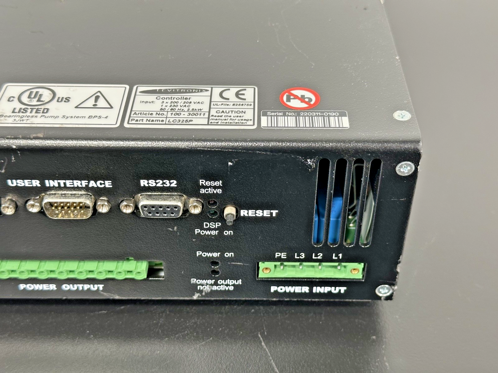 Levitronix LC325P BPS 4 Bearingless Pump Controller 100 30011 2.5kW Used2
