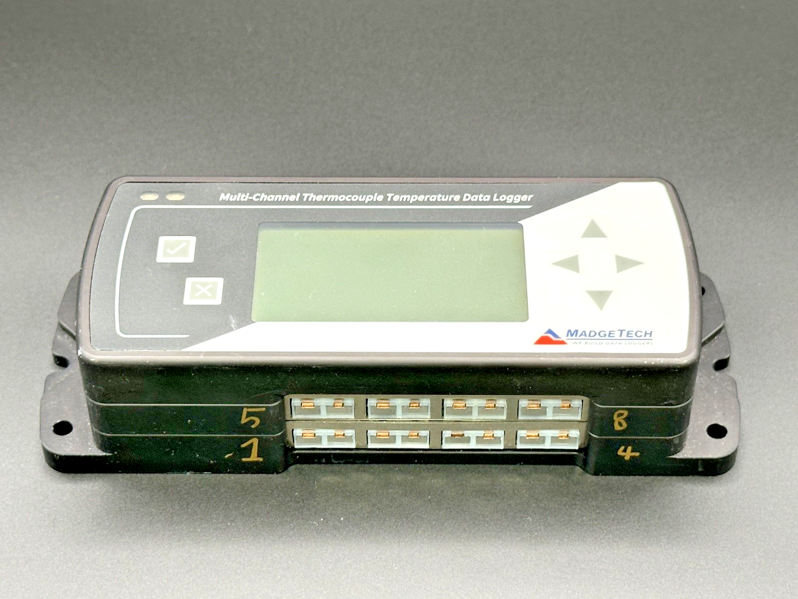 MadgeTech TCTempX8LCD 8 Channel Thermocouple Temperature Data Logger0