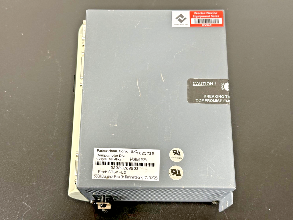 Parker GT6K L5 Gemini Stepper Drive Controller 5A Ethernet 120VAC5