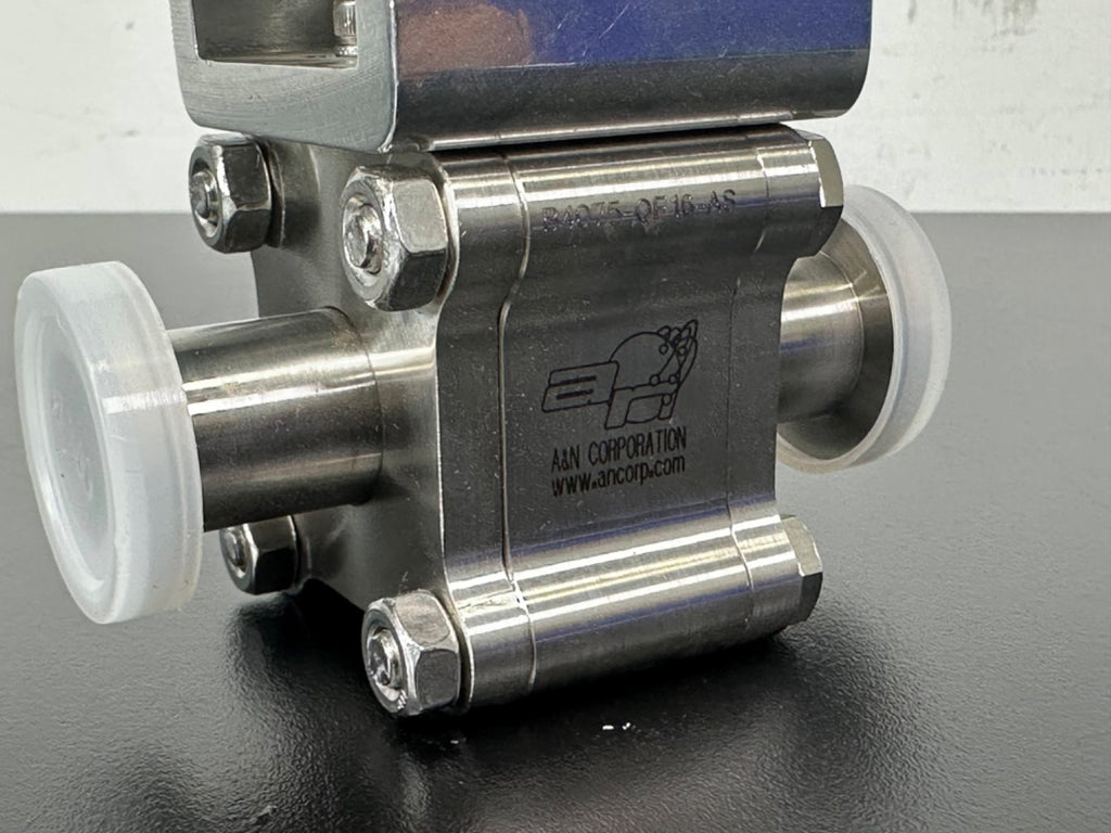 Actuatech GS 15 F04 Pneumatic Actuator w/ A&N Ball Valve B4075 0F16 AS Stainless4