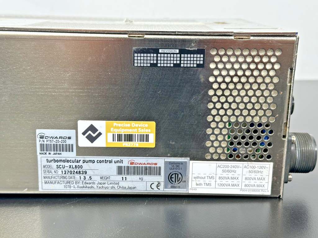 Edwards SCU XL800 STP Pump Control Unit PT57 Z0 Z00 Parts/Repair4