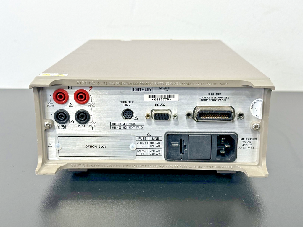 Keithley 2010 7.5 Digit Low Noise Digital Multimeter Powers On Working3