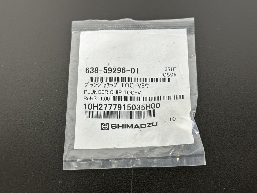 Shimadzu 638 59296 01 Plunger Chip TOC V New OEM Replacement Part0