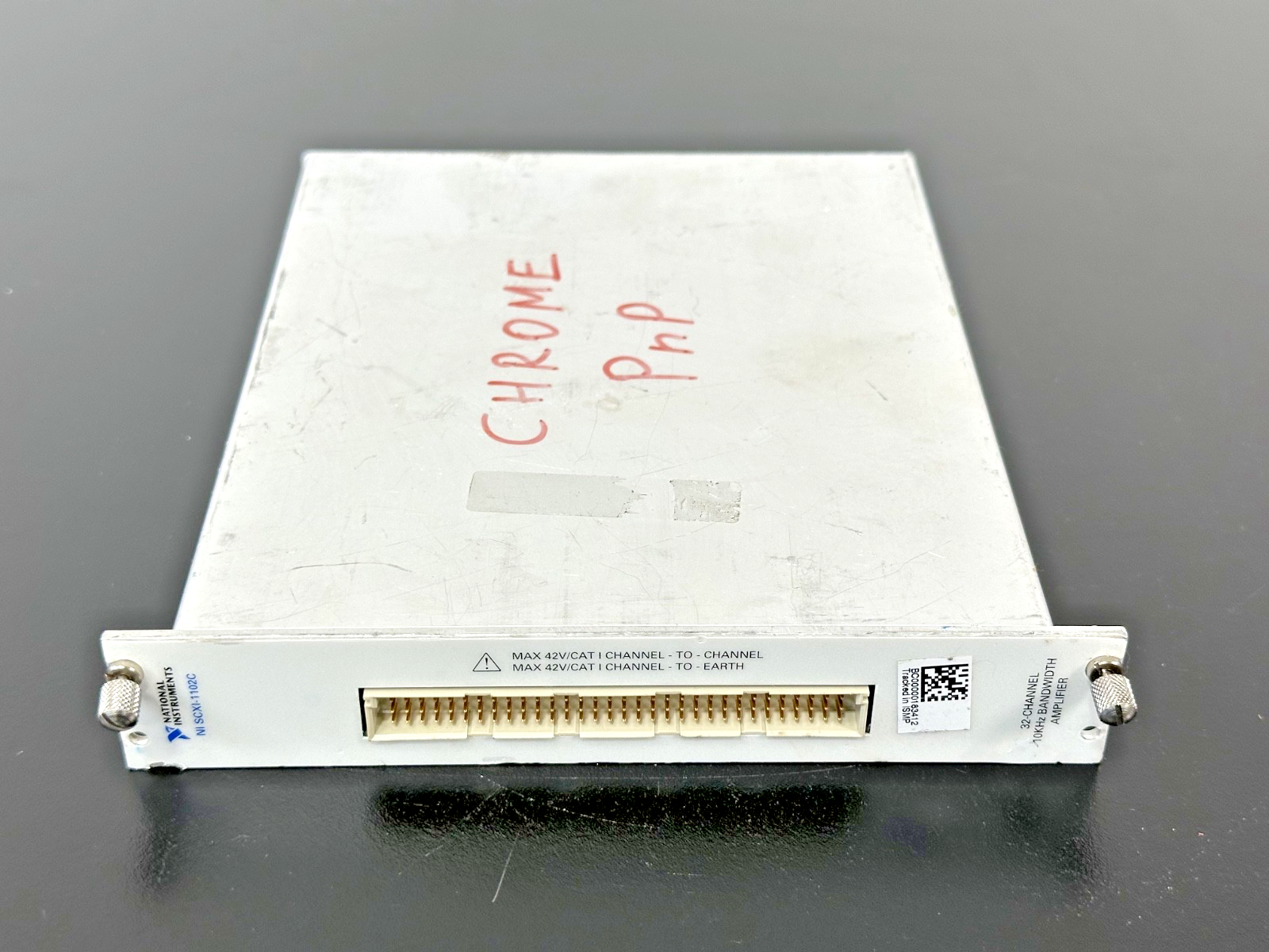 National Instruments NI SCXI 1102C 32 Channel 10kHz Amplifier Module Used1