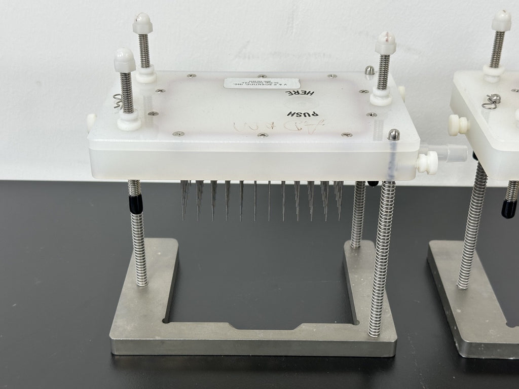 V&P Scientific Laboratory Pin Tool Microplate Replicator Transfer Array Fixture1