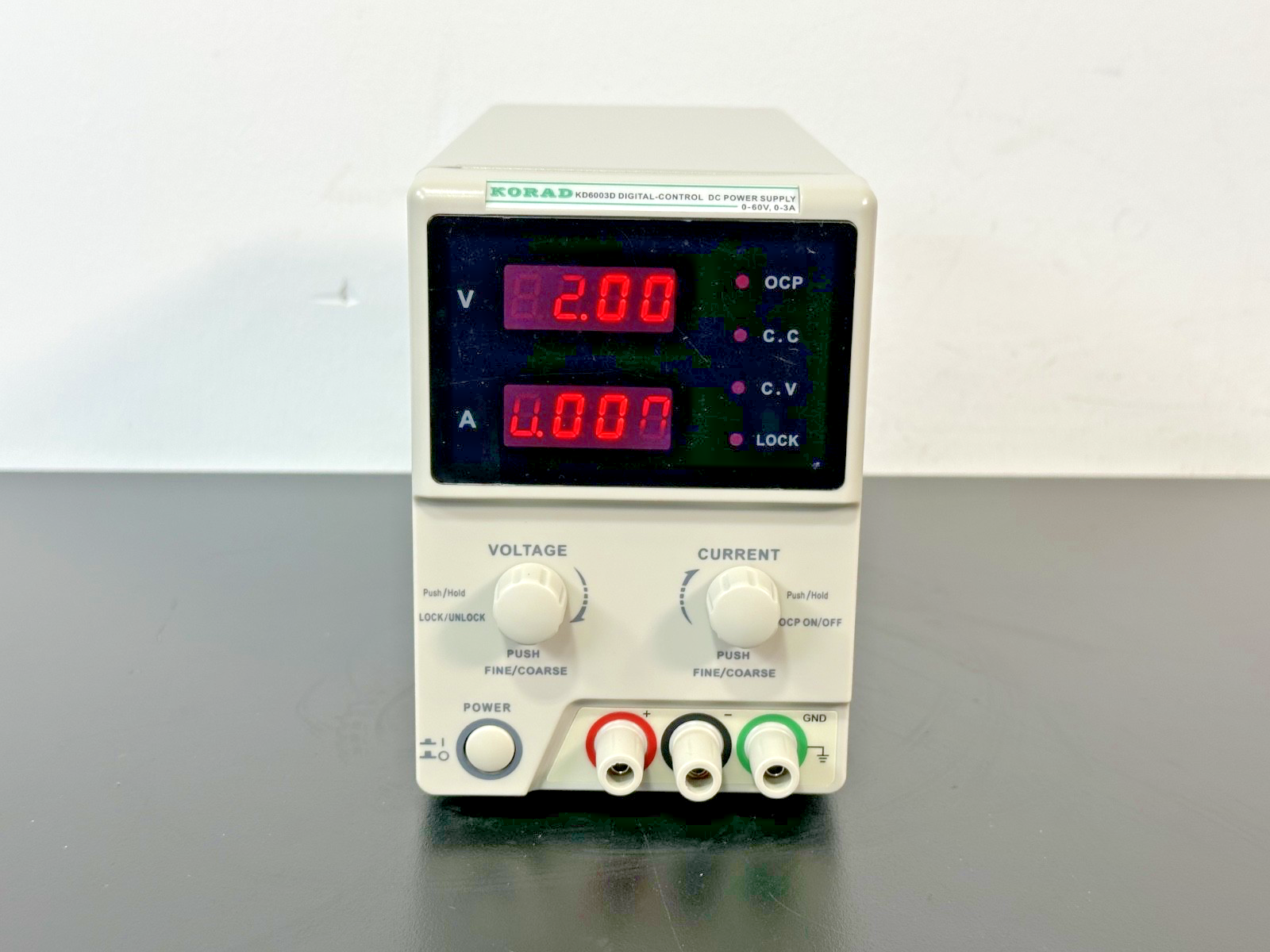 KORAD KD6003D Digital Control DC Power Supply 60V 3A Tested Working0