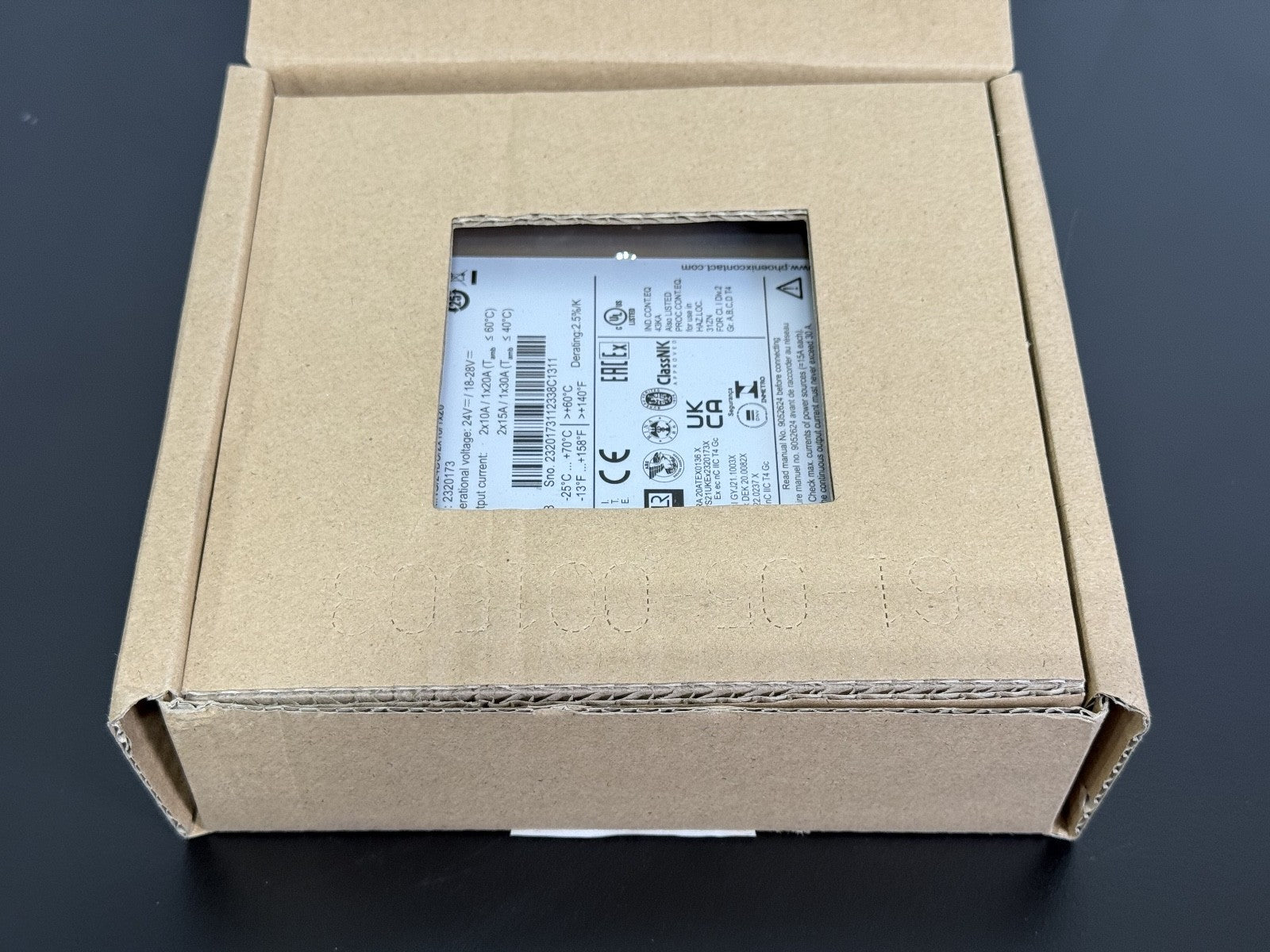 PHOENIX CONTACT QUINT ORING/24DC/2X10/1X20 / QUINTORING24DC2X101X204