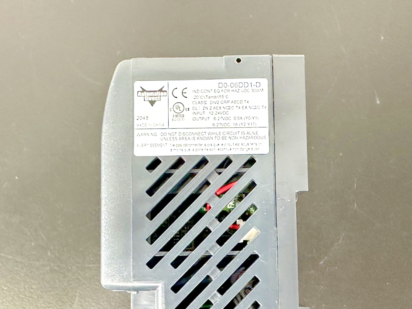 AutomationDirect Koyo D0 06DD1 D PLC w/ 2x F0 04THM H0 ECOM100 Used Untested3