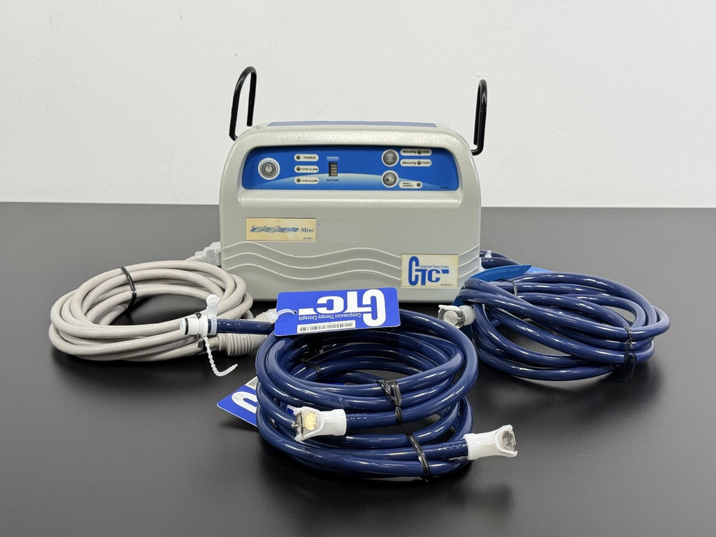 VasoPress Supreme Mini DVT Pump VP500DM Compression Therapy W/ Cord and Battery0