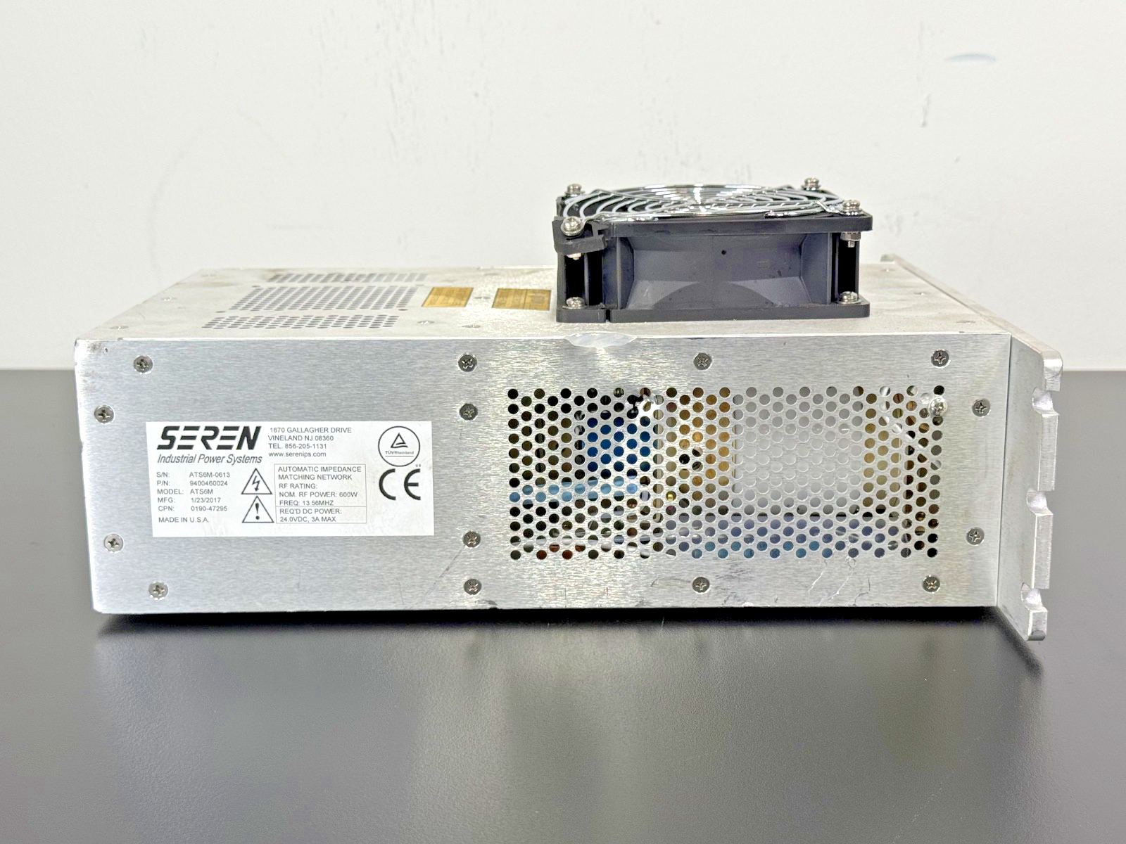 Seren ATS6M RF Match 9400460024 Industrial Power Systems RF Matching Network3