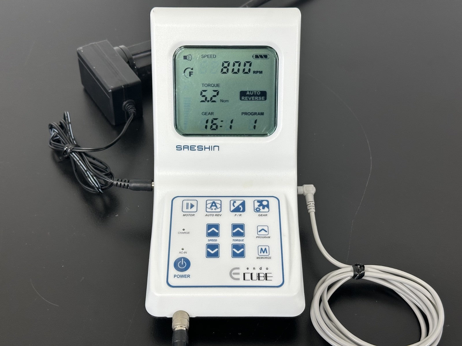 Saeshin E Cube Endodontic Motor System CUBE EM Handpiece Foot Pedal3