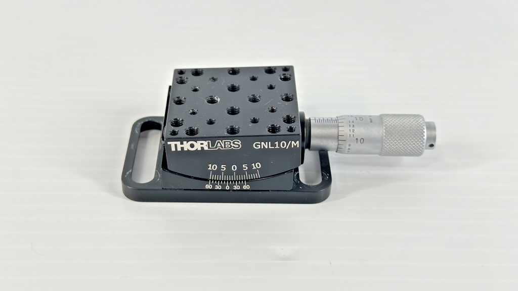 Thorlabs GNL10/M Large Manual Goniometer Stage ±10° Metric Micrometer0