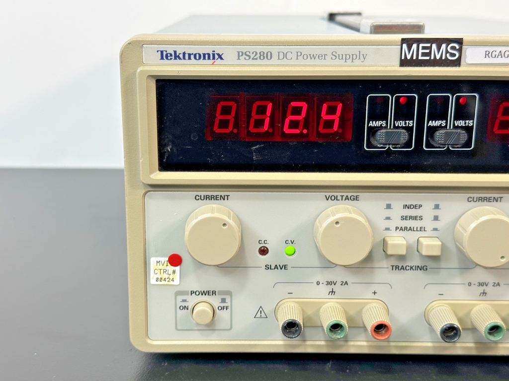 Tektronix PS280 Triple Output DC Power Supply 0 30V 2A Working1