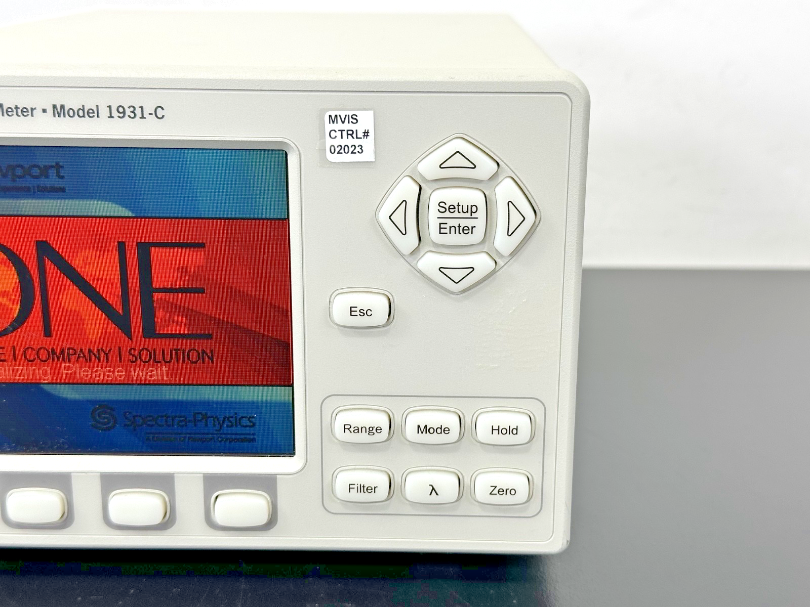 Newport 1931 C Single Channel High Performance Optical Power Meter Working2