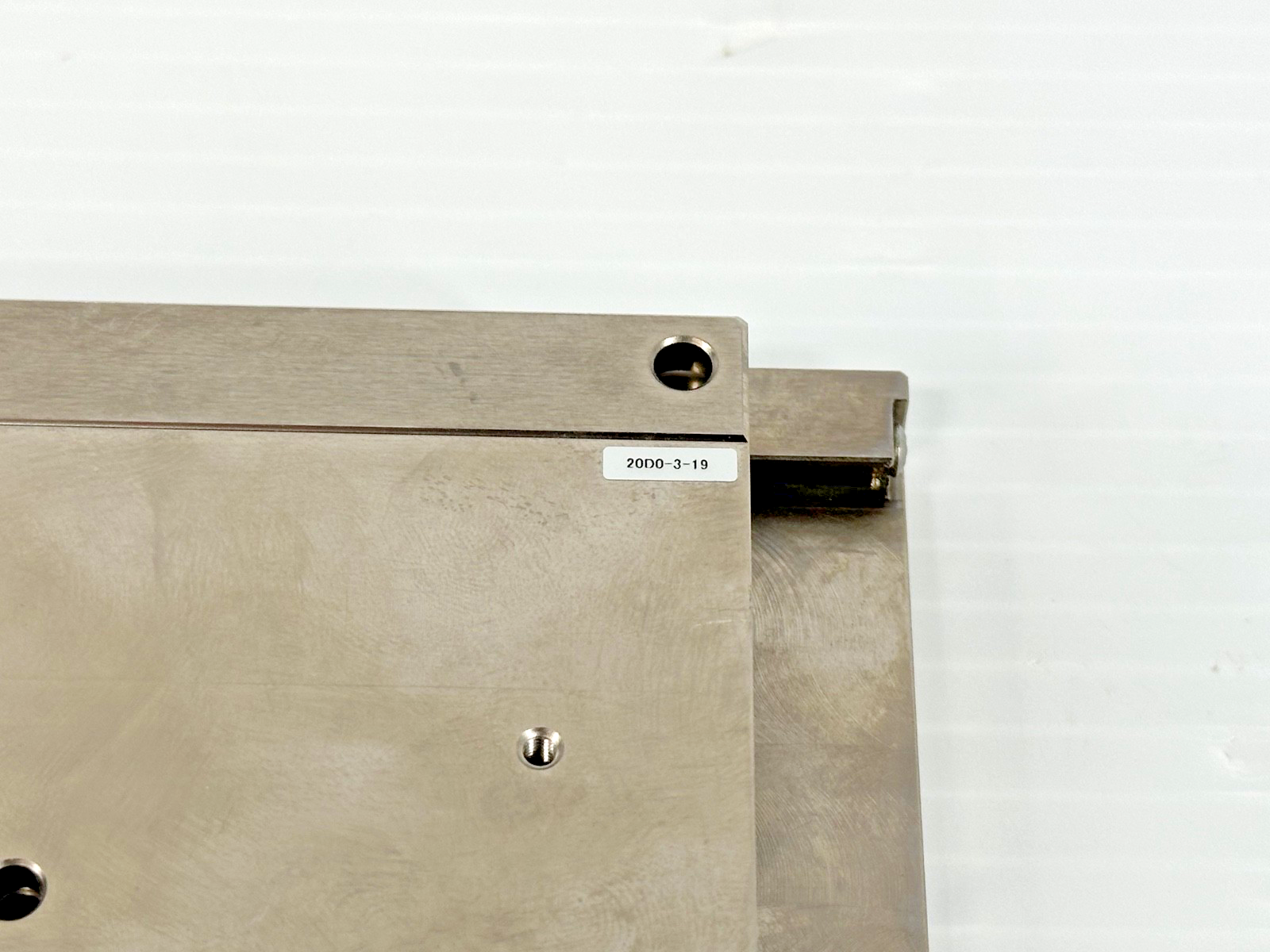 Large Stainless Steel Manual XY Positioning Stage 20D0 3 193
