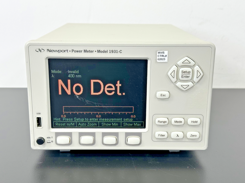 Newport 1931 C Single Channel High Performance Optical Power Meter Working3