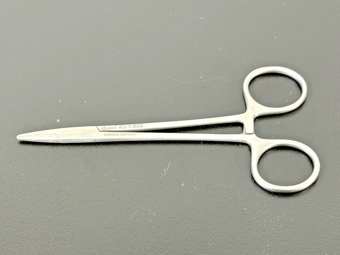Argent 43 1 809 Stainless Germany Straight Hemostatic Forceps Clamp 5.5"