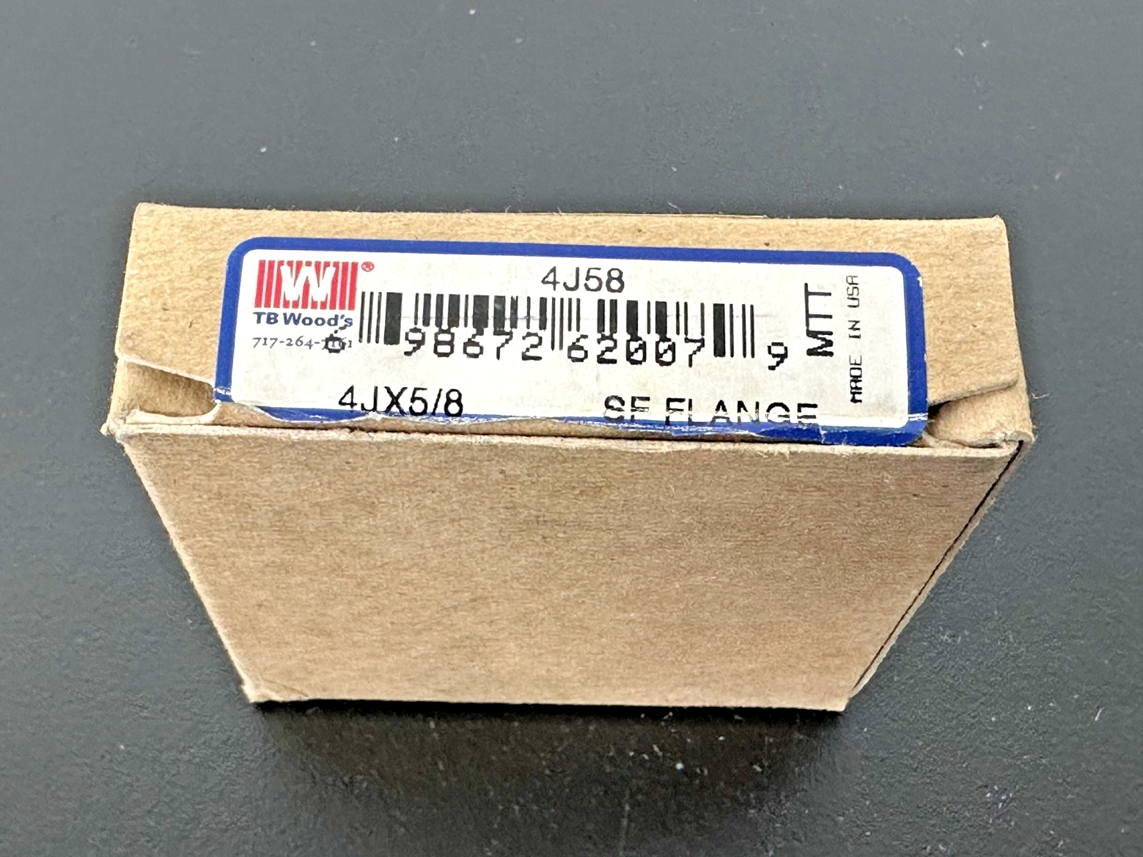 Lovejoy 0002163230 4J x 5/8 Bore Flex Coupling Flange 00940K New3