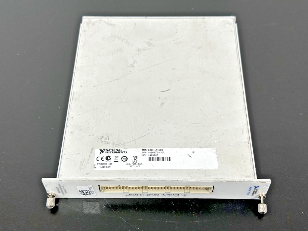 National Instruments NI SCXI 1102C 32 Channel 10kHz Amplifier Module Used5