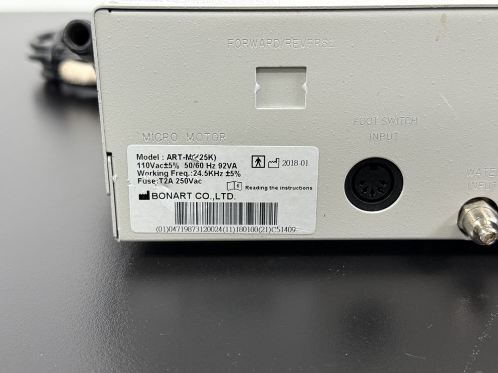 ART Maverick Ultrasonic Scaler ART M1 (25K) Bonart Control Unit For Parts Frayed3