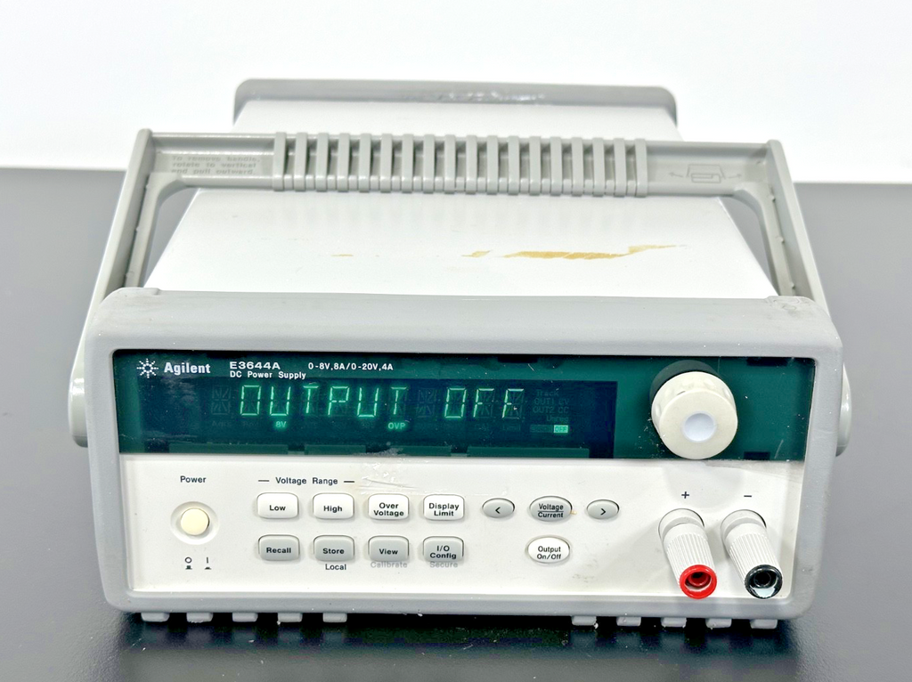 Agilent E3644A Programmable DC Power Supply 0 8Vdc 8A 0 20Vdc 4A1