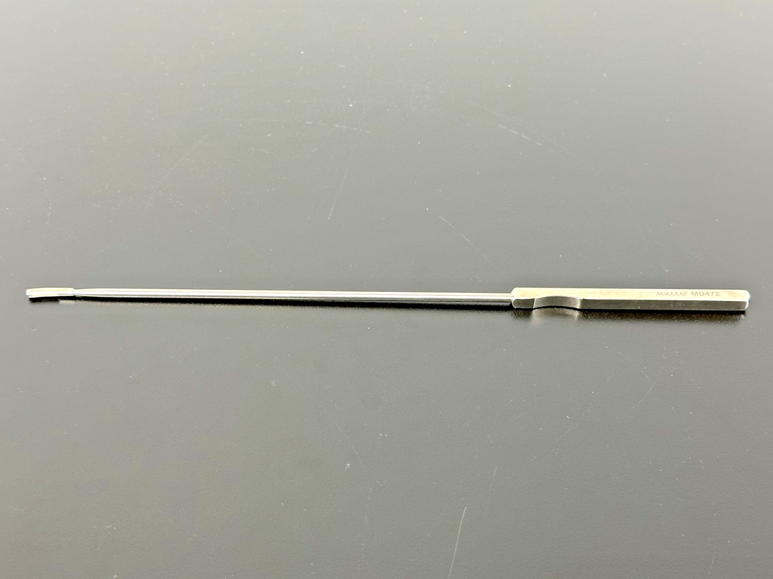 Aesculap MD472 Kevorkian Younge 13" Stainless Steel Curette Instrument0
