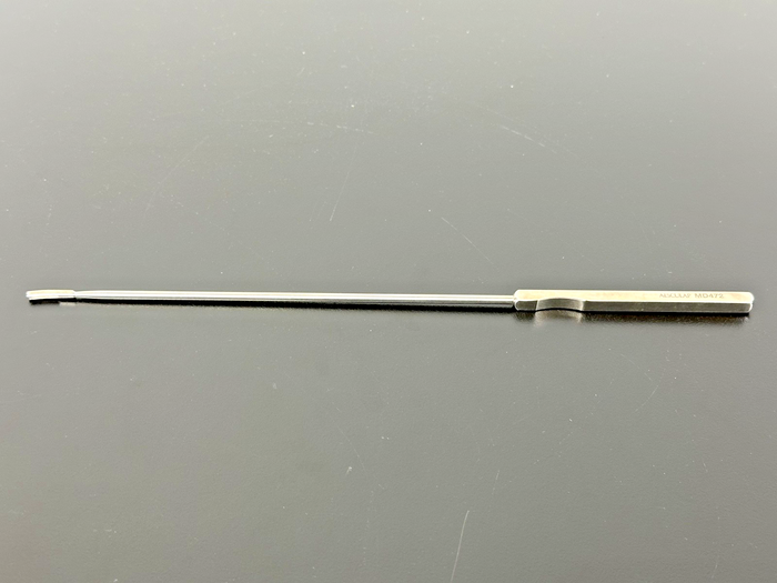 Aesculap MD472 Kevorkian Younge 13" Stainless Steel Curette Instrument