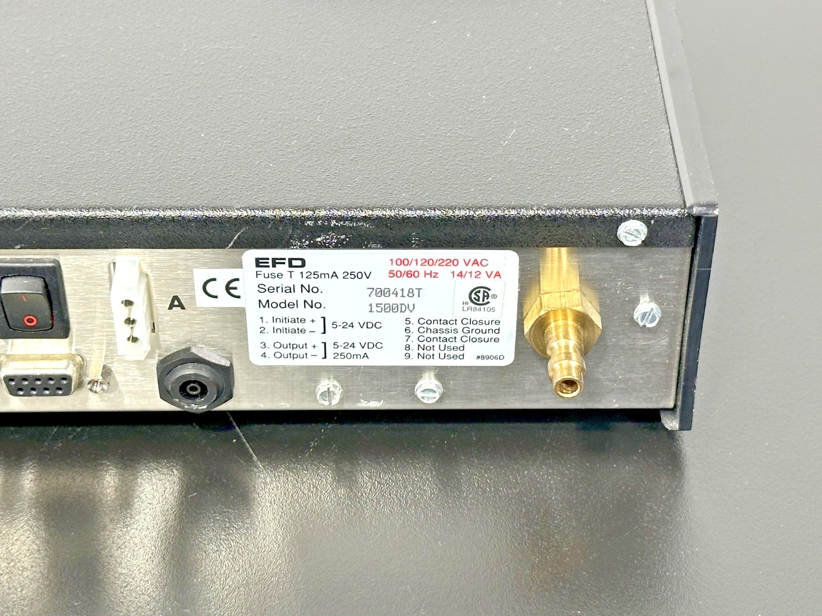 EFD 1500DV Precision Fluid Dispenser Controller Digital Timer Working6