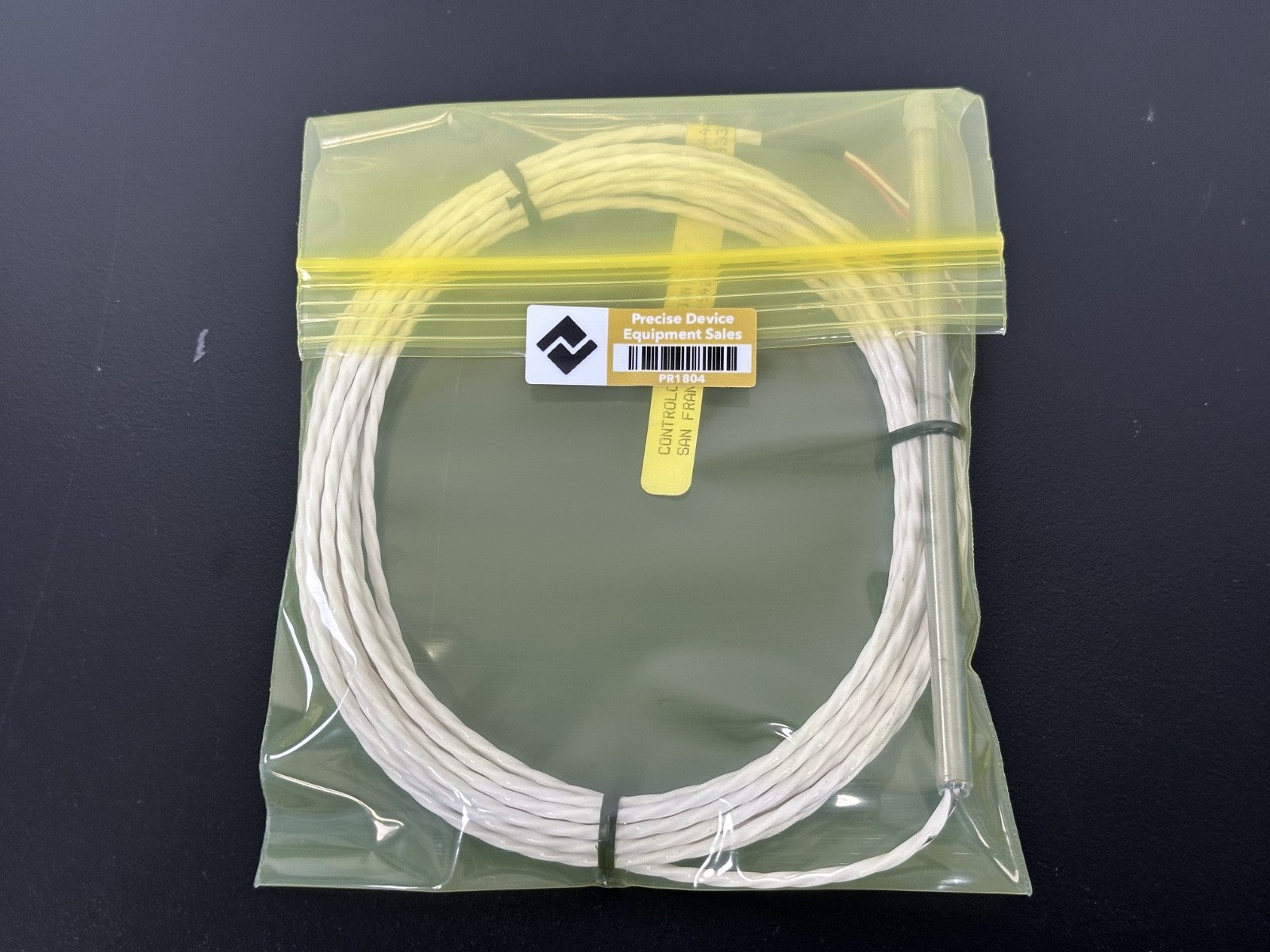 Industrial RTD Temperature Sensor Probe Stainless Steel 3240 2 48" Lead4