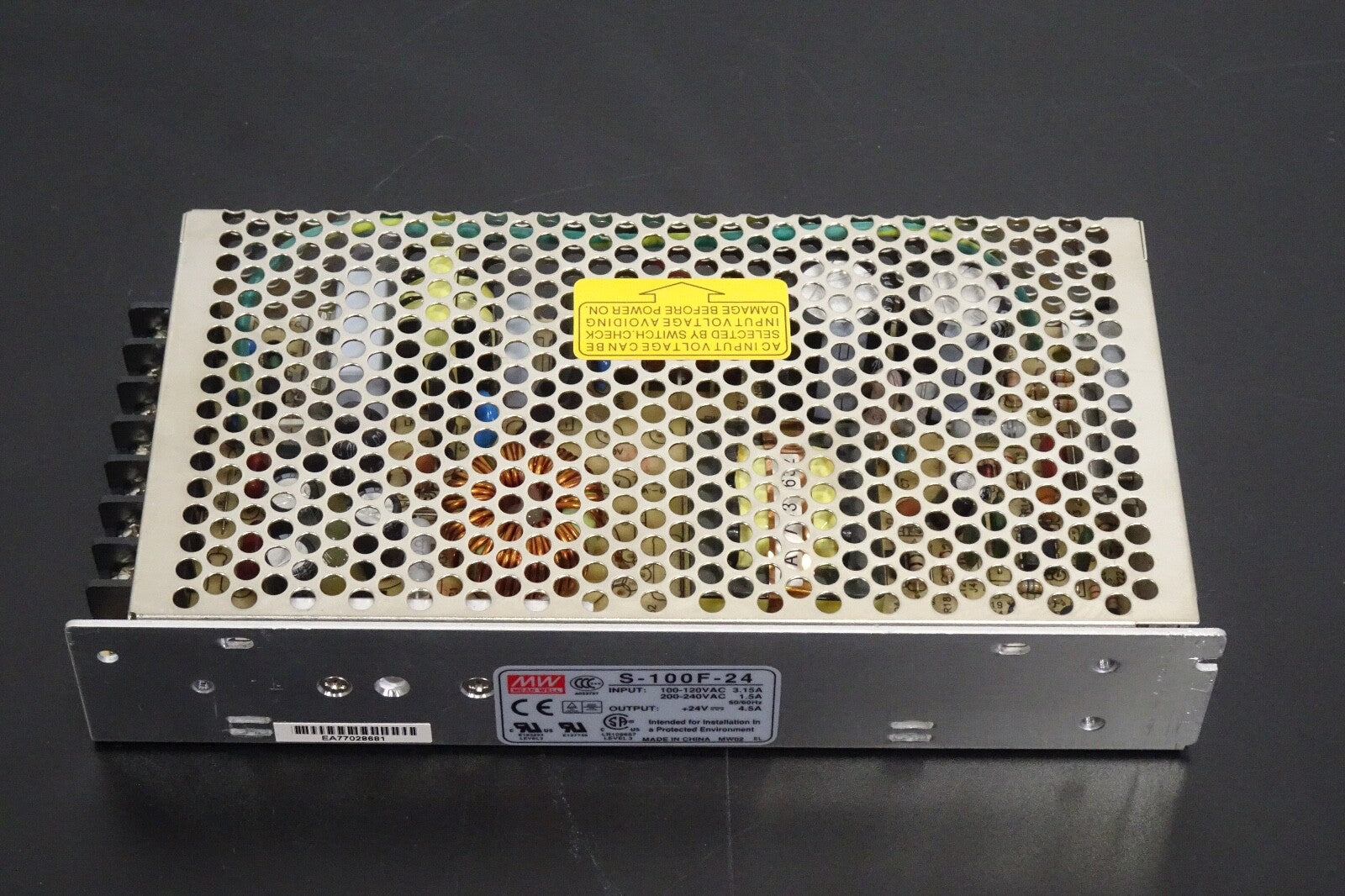 MeanWellS 100F 24 Power Supply0