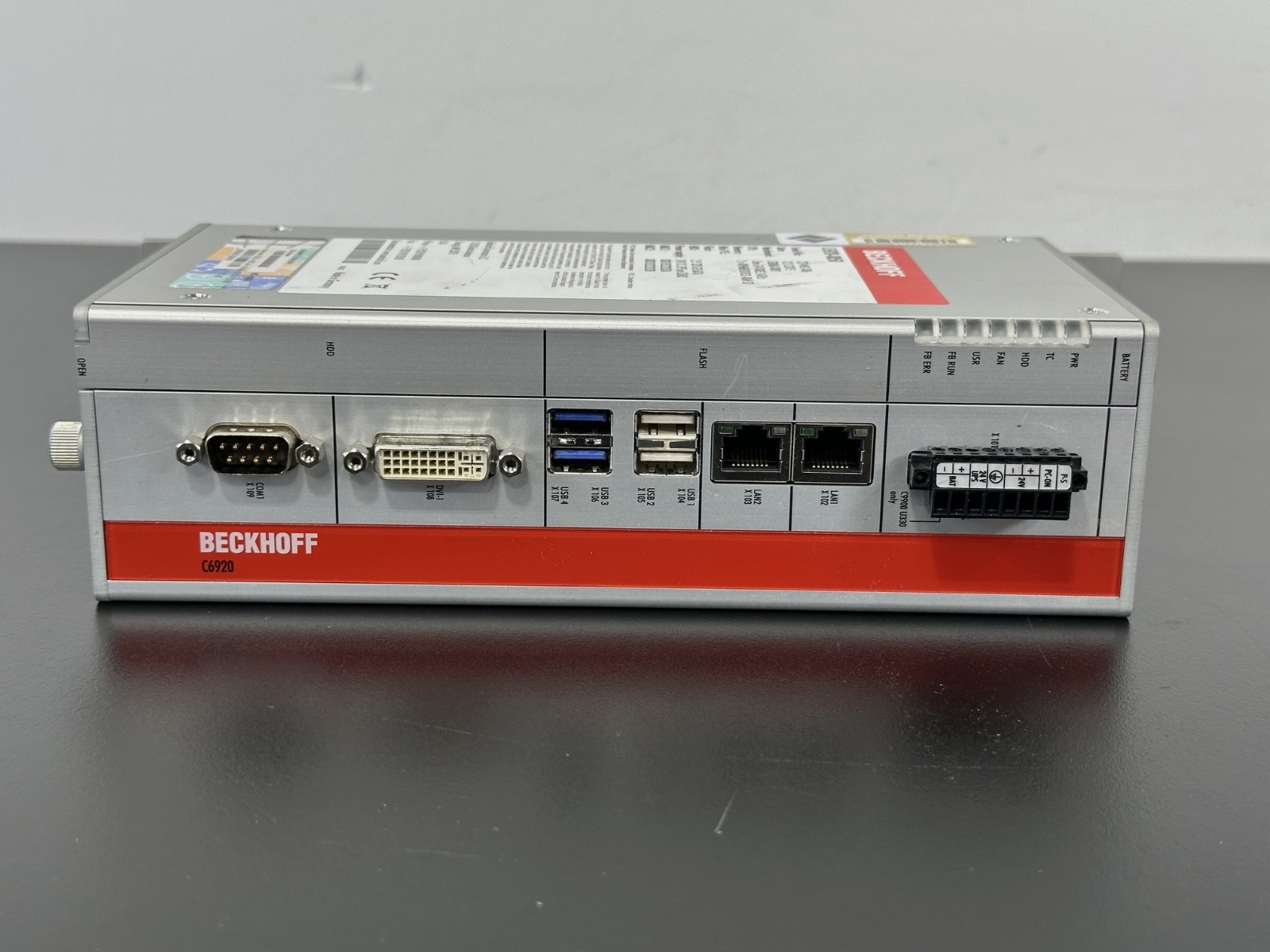 Beckhoff C6920 0050 Industrial Panel PC i3 4100E 8GB 320GB1
